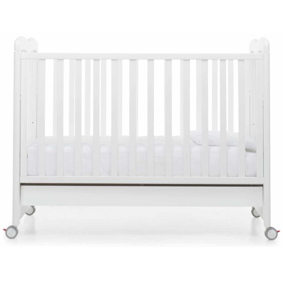 Lesena otroška postelja DOLCESTELLA White