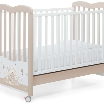 Lesena otroška postelja DOLCESTELLA Tortora