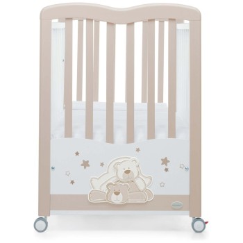 Lesena otroška postelja DOLCESTELLA Tortora