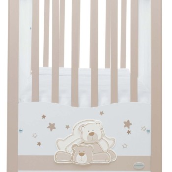 Lesena otroška postelja DOLCESTELLA Tortora