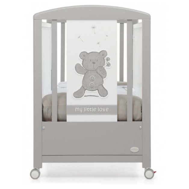 MY LITTLE LOVE grey - drveni krevetič