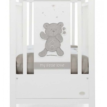 MY LITTLE LOVE white - lesena postelja