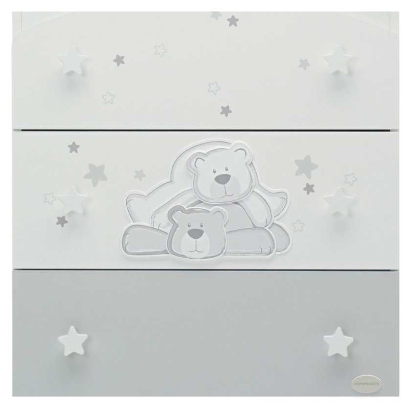 Previjalna miza z banjico DOLCESTELLA White Previjalna miza z banjico DOLCESTELLA White