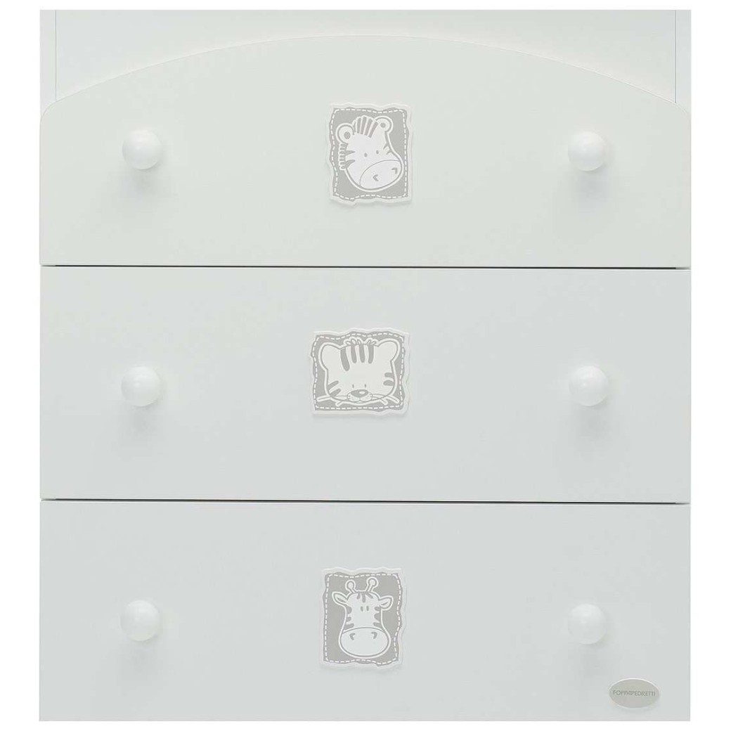 Lesena Previjalna komoda z banjico BABYZOO