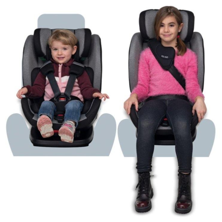 Avtosedež REKLINO i-SIze Silver 76-150 cm