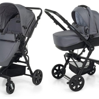 Otroški voziček 3v1 UP3 Travel System i-Size Titanio