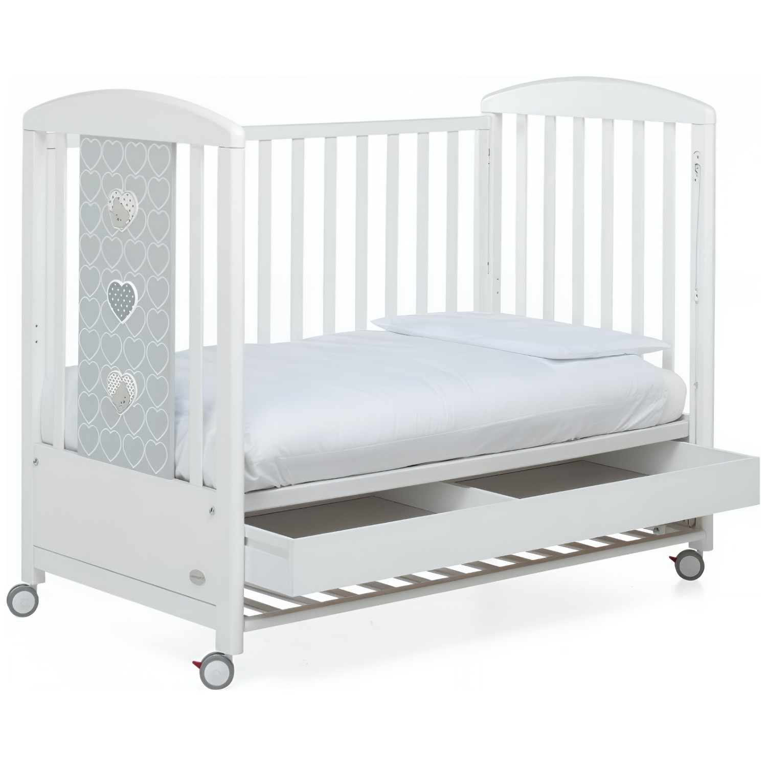 Lesena otroška postelja LOVELY