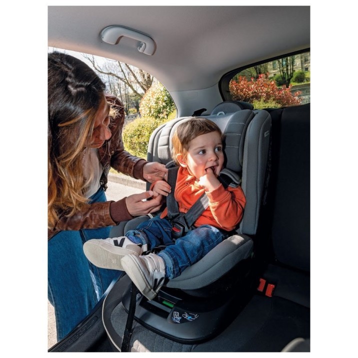 Avtosedež CLOCK i-SIze 360° Grey - avtosedež 40-150 cm