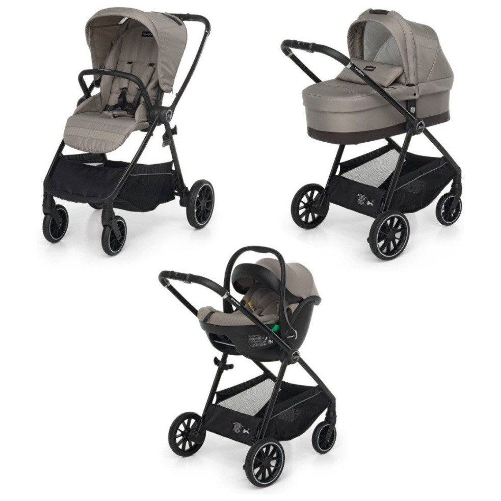 Otroški voziček 3v1 DIVO Nut i-SIze