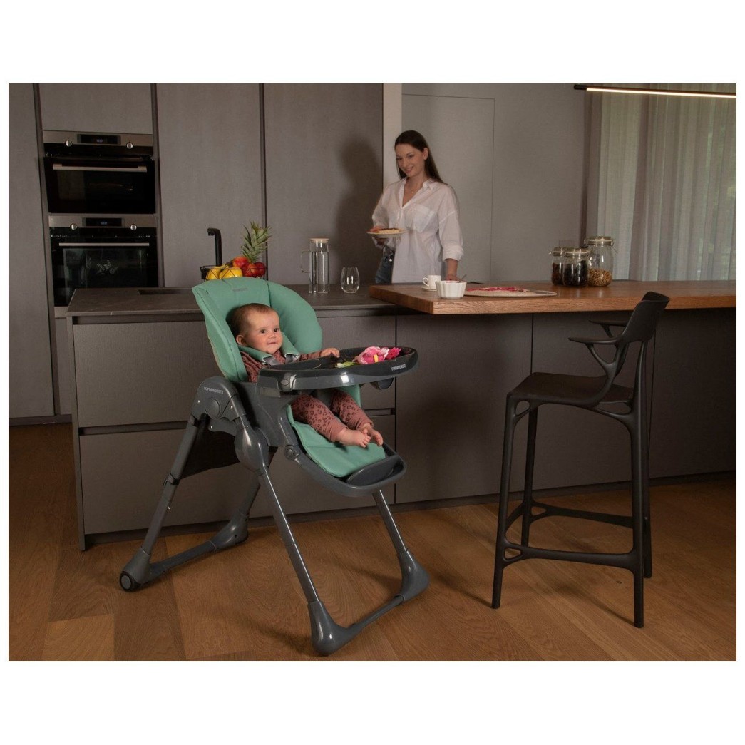 Stolček za hranjenje GOURMAND Green