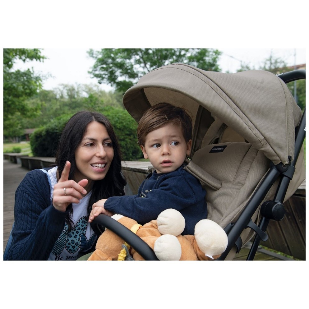 Športni voziček JUMBO Sand Športni voziček JUMBO Sand