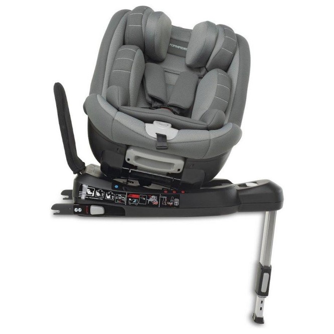 Avtosedež LOGIK i-Size 360° Grey - avtosedež 40-105 cm