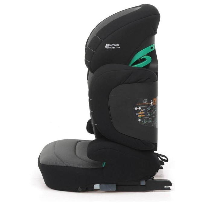 Avtosedež OPEN i-SIze Black 100-150 cm