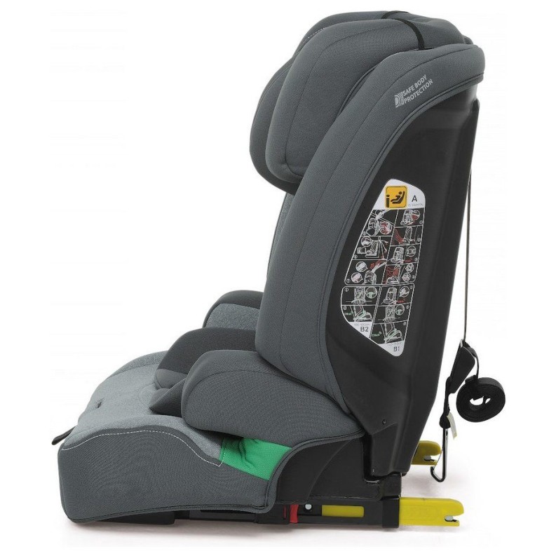 Autosjedalica 76-150 cm STREET I-Size Silver