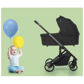 Otroški voziček 2v1 TIC TOC Ebony Otroški voziček 2v1 TIC TOC Ebony