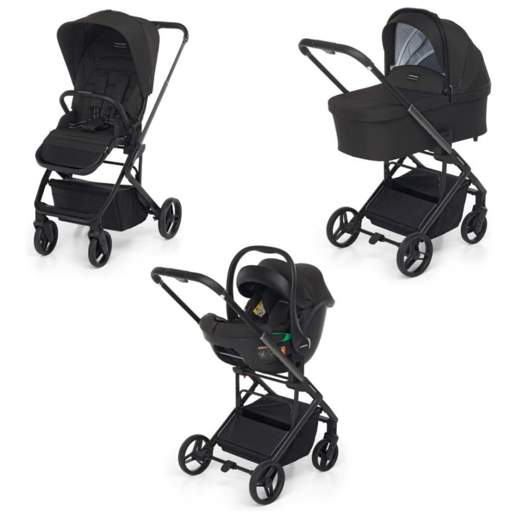 Otroški voziček 3v1 TIC TOC Ebony Otroški voziček 3v1 TIC TOC Ebony