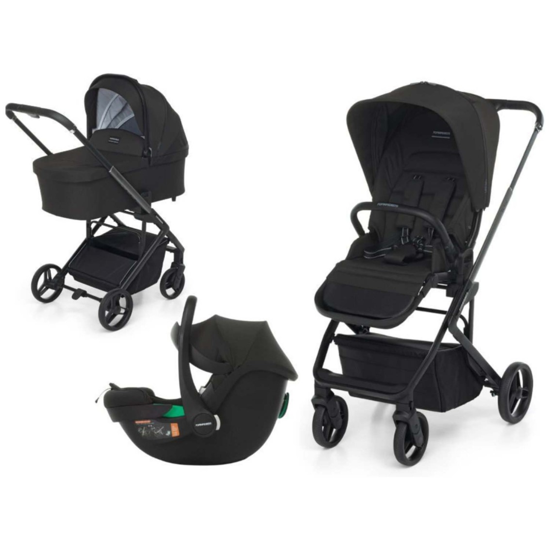 Otroški voziček 3v1 TIC TOC Ebony Otroški voziček 3v1 TIC TOC Ebony