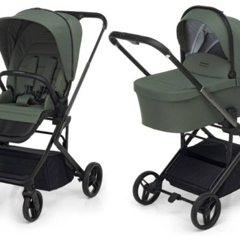 Otroški voziček 2v1 TIC TOC Olive