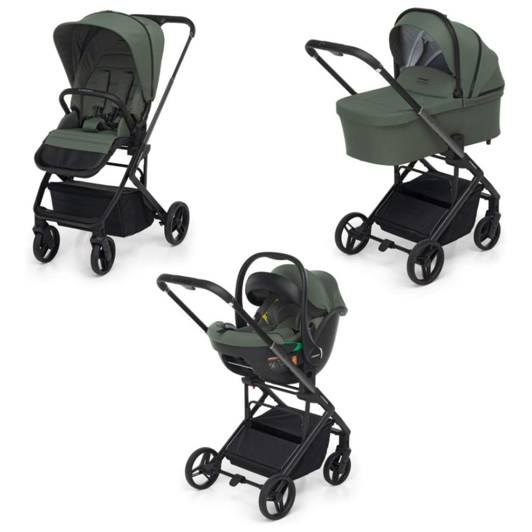 Otroški voziček 3v1 TIC TOC Olive Otroški voziček 3v1 TIC TOC Olive