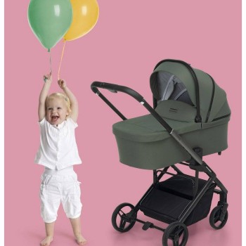 Otroški voziček 2v1 TIC TOC Olive Otroški voziček 2v1 TIC TOC Olive