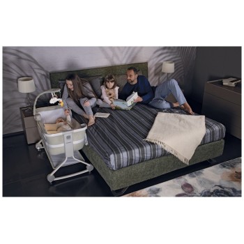 MYBEBE Beige - Otroška obposteljna posteljica