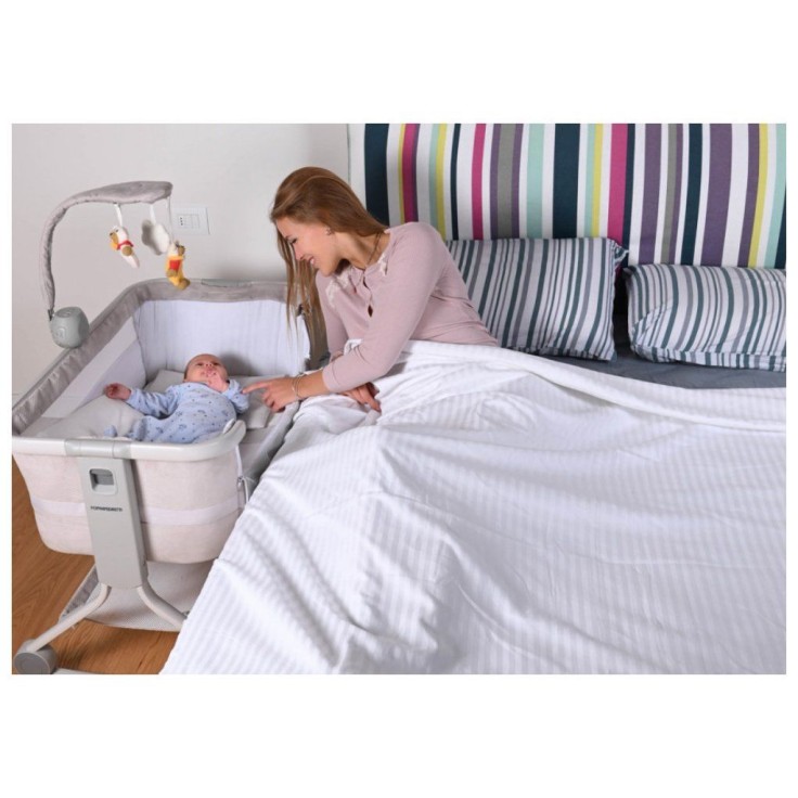 MYBEBE Beige - dječji krevetić