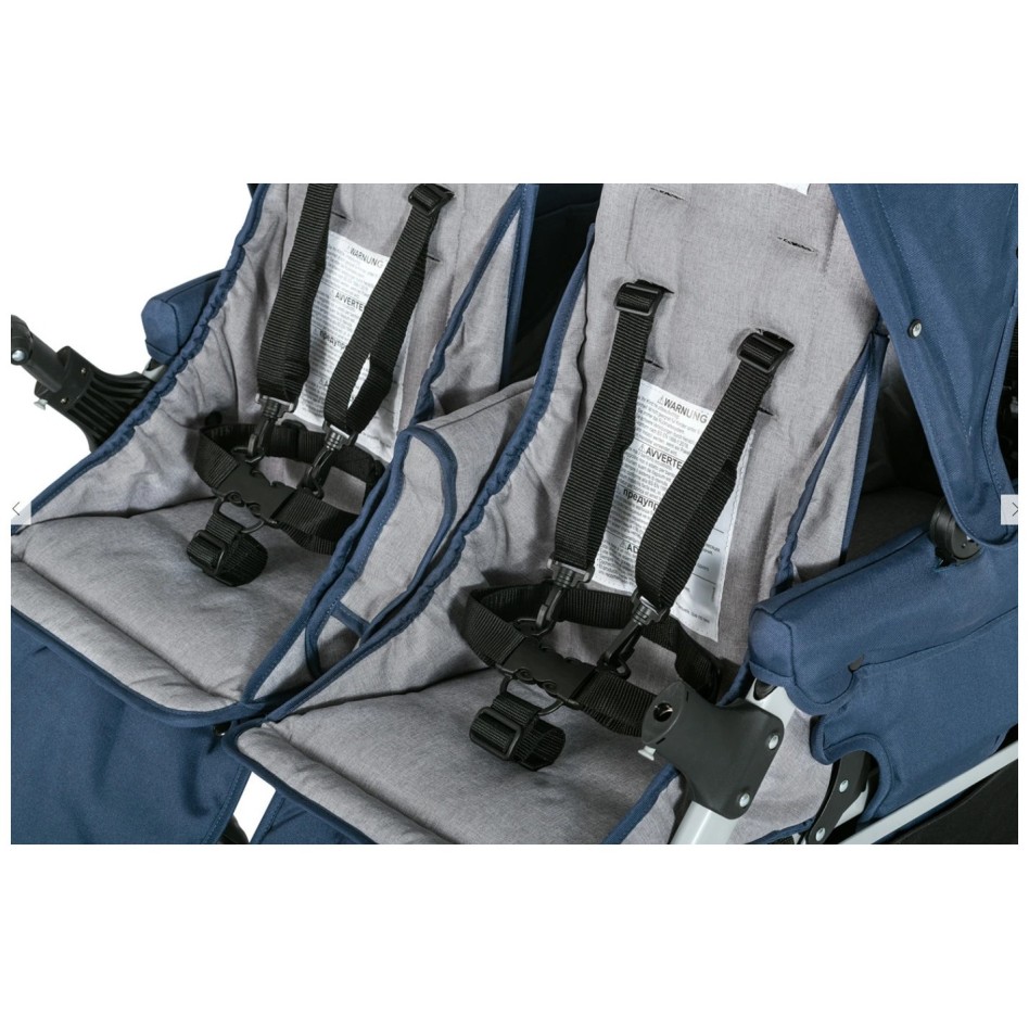 JAMBOREE z dežno plevleko - voziček za 6 otrok