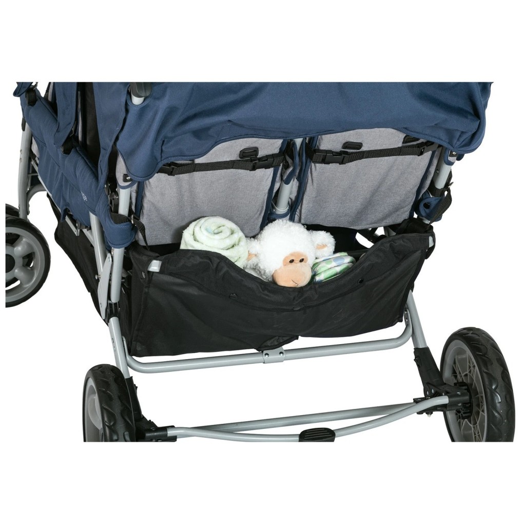 JAMBOREE z dežno plevleko - voziček za 6 otrok