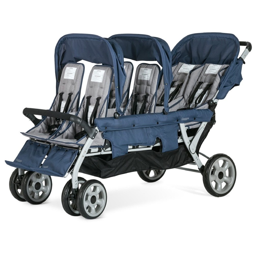 JAMBOREE z dežno plevleko - voziček za 6 otrok