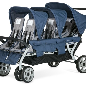 JAMBOREE z dežno plevleko - voziček za 6 otrok