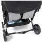 SPORT SPLASH QUAD Black z dežno prevleko - voziček za več otrok
