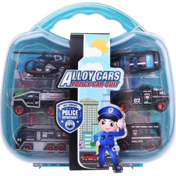Kovček z policijskimi vozili 6/1 - BF1524024