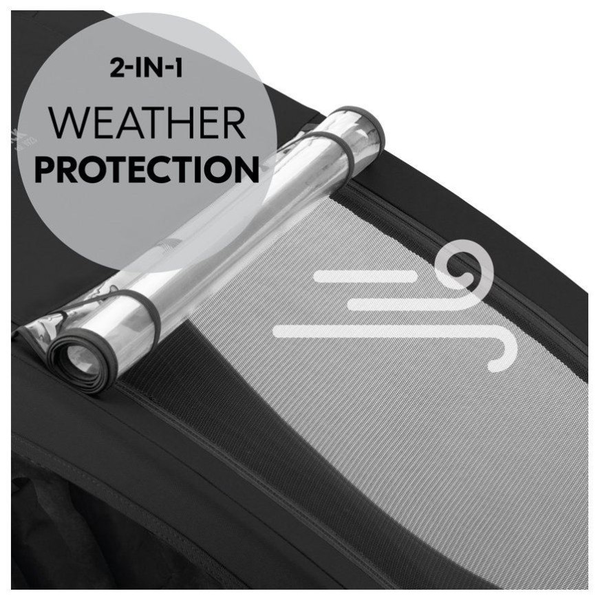 Prikolica za kolo DRYK DUO PLUS Black