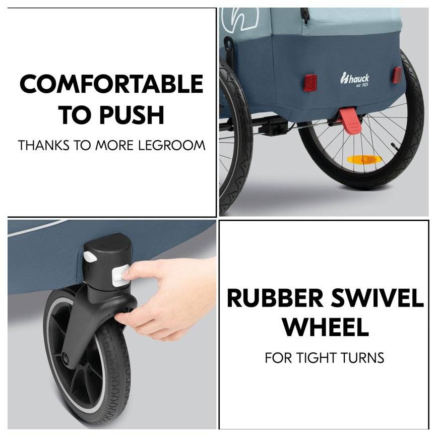 Prikolica za kolo DRYK DUO PLUS Dark Blue