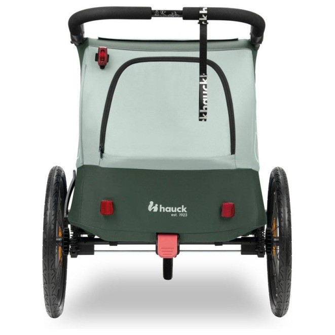 Prikolica za bicikl DRYK DUO PLUS Dark Green