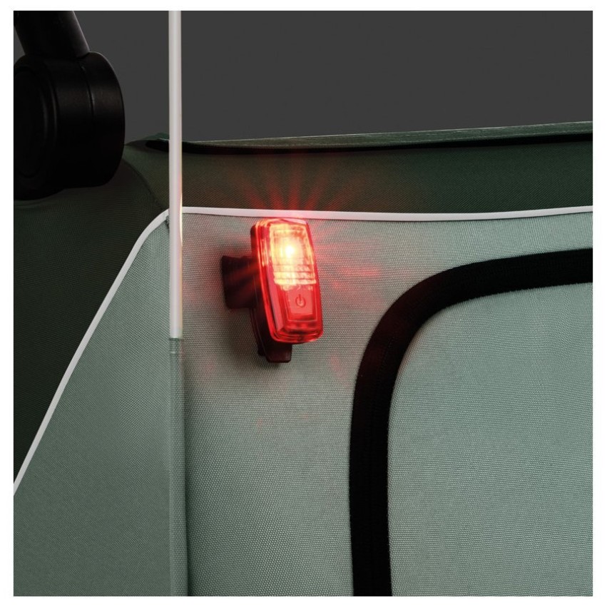 Prikolica za bicikl DRYK DUO PLUS Dark Green