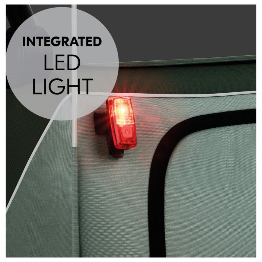 Prikolica za bicikl DRYK DUO PLUS Dark Green