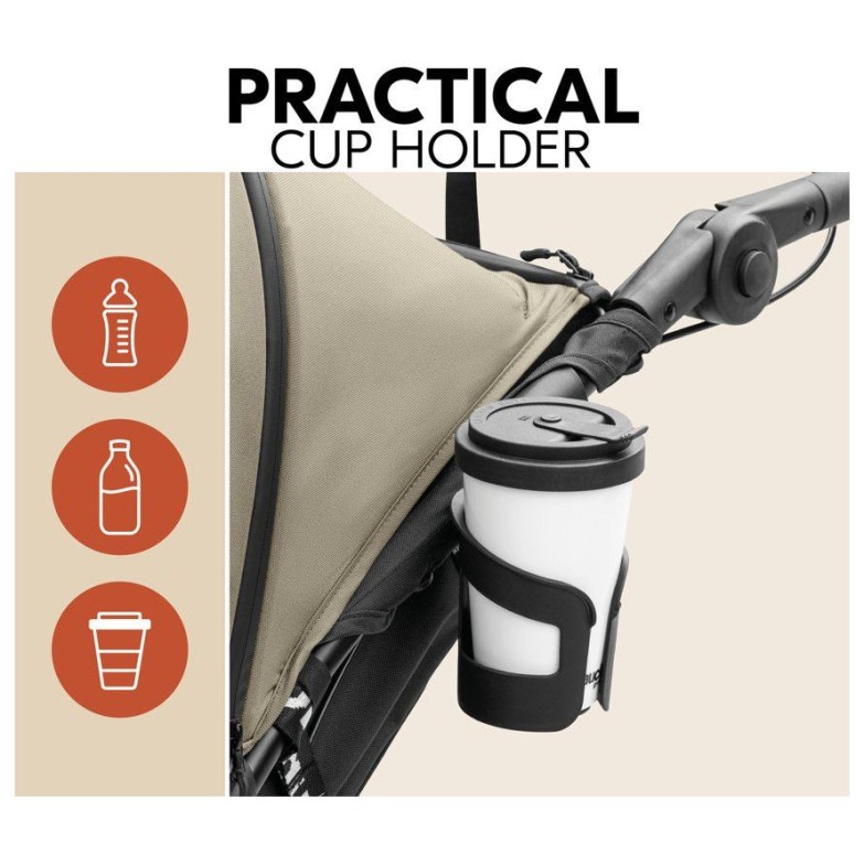 Športni voziček RUNNER 3 Olive