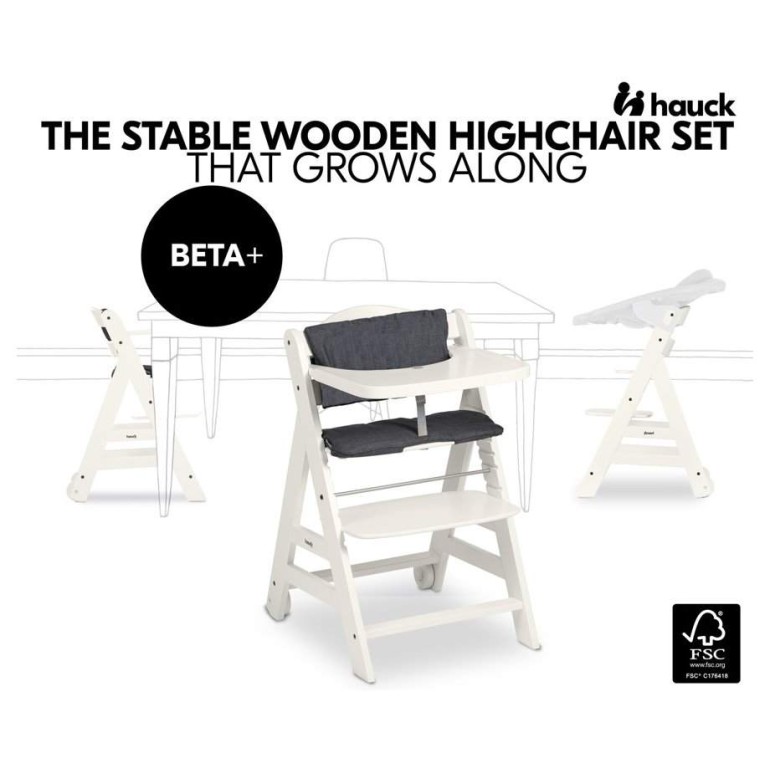 Lesen stol za hranjenje  BETA Plus White