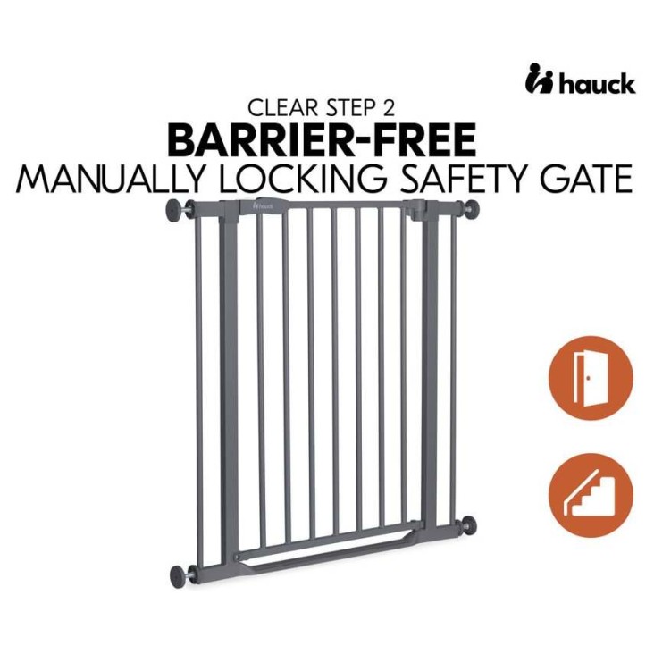 Varovalna ograja CLEAR STEP 2 Dark Grey