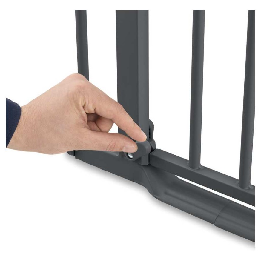 Varovalna ograja CLEAR STEP 2 Dark Grey