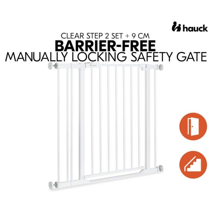 Varovalna ograja CLEAR STEP 2 + 9cm