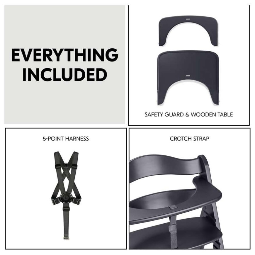 Lesen stol za hranjenje  BETA Plus Dark Grey