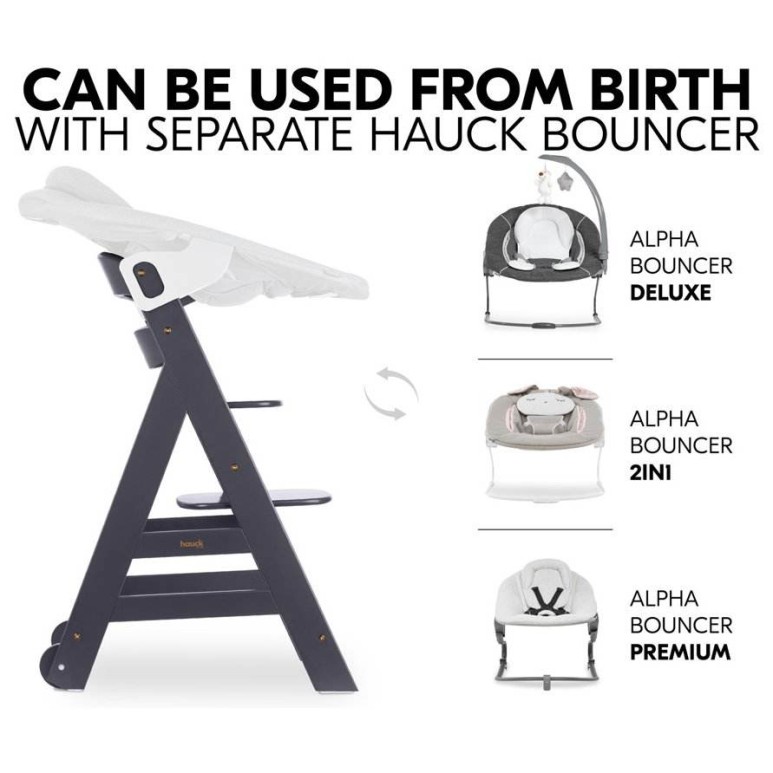 Lesen stol za hranjenje  BETA Plus Dark Grey