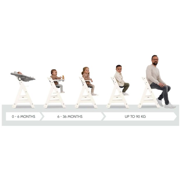 Lesen stol za hranjenje  BETA Plus Dark Grey