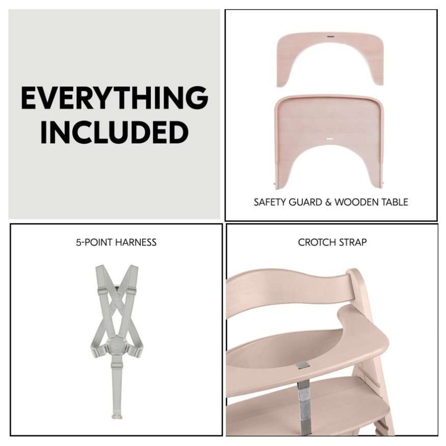 Lesen stol za hranjenje  BETA Plus Whitewashed