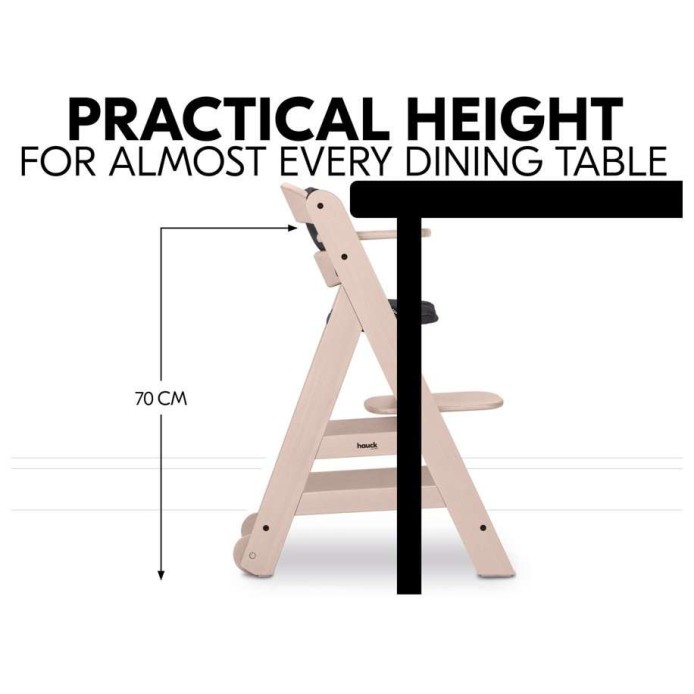 Lesen stol za hranjenje  BETA Plus Whitewashed