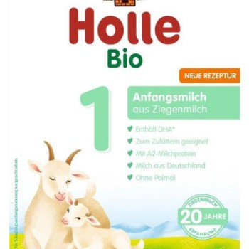 Holle KOZJE začetno mleko 1 od rojstva, 400g, DEMETER Holle KOZJE začetno mleko 1 od rojstva, 400g, DEMETER
