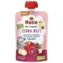 Holle sadni pire ZEBRA, jabolko & banana z rdečo peso po 6. mesecu, 100g, BIO-DEMETER