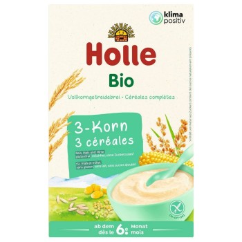Holle kaša 3 zrna s 6. mesecem, 250g, BIO